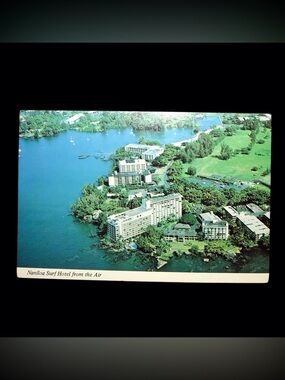 Vintage 1960 Naniloa Surf Hotel Postcard - Hawaii